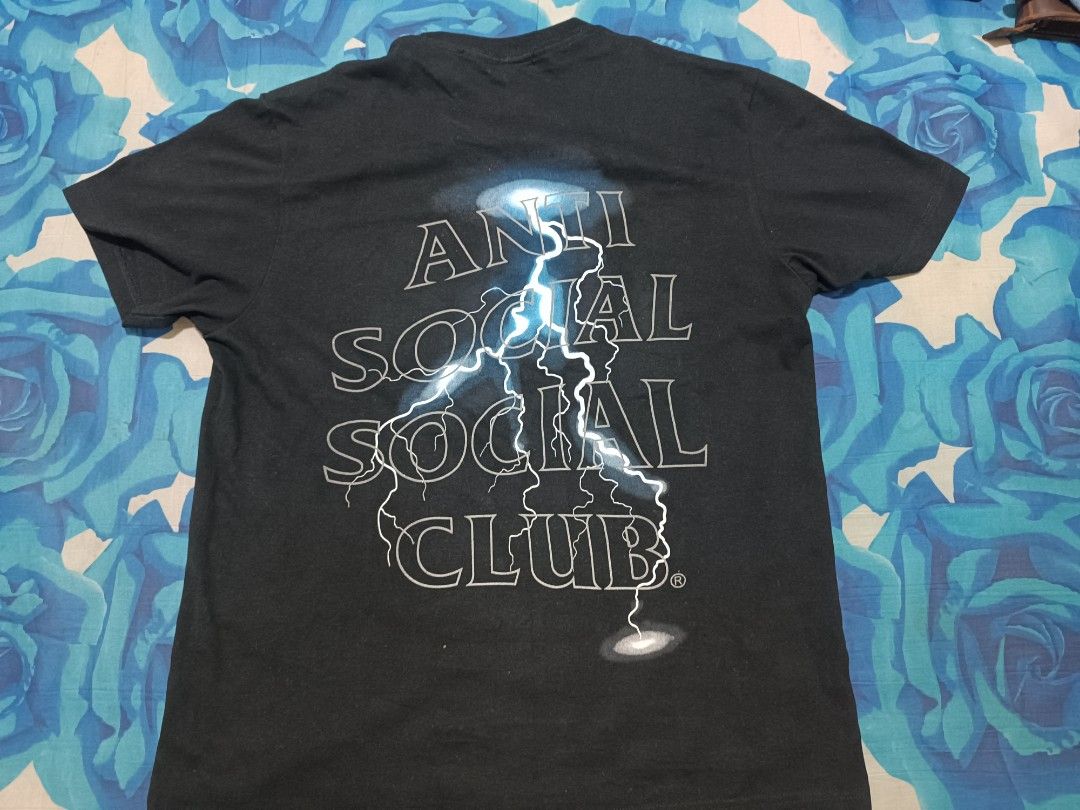 Anti social social on sale club thunder tee