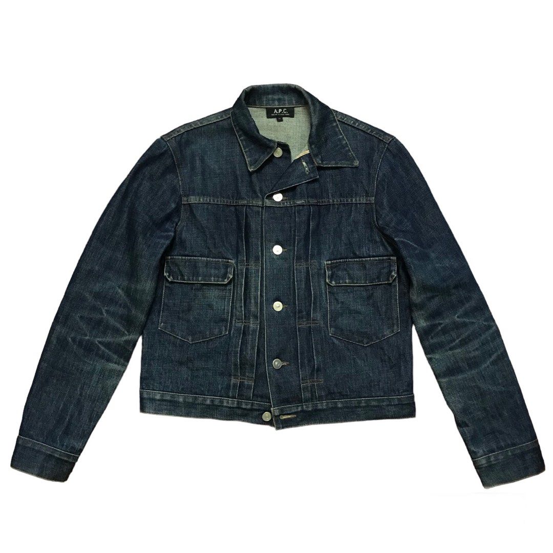 Apc selvedge cheap denim jacket