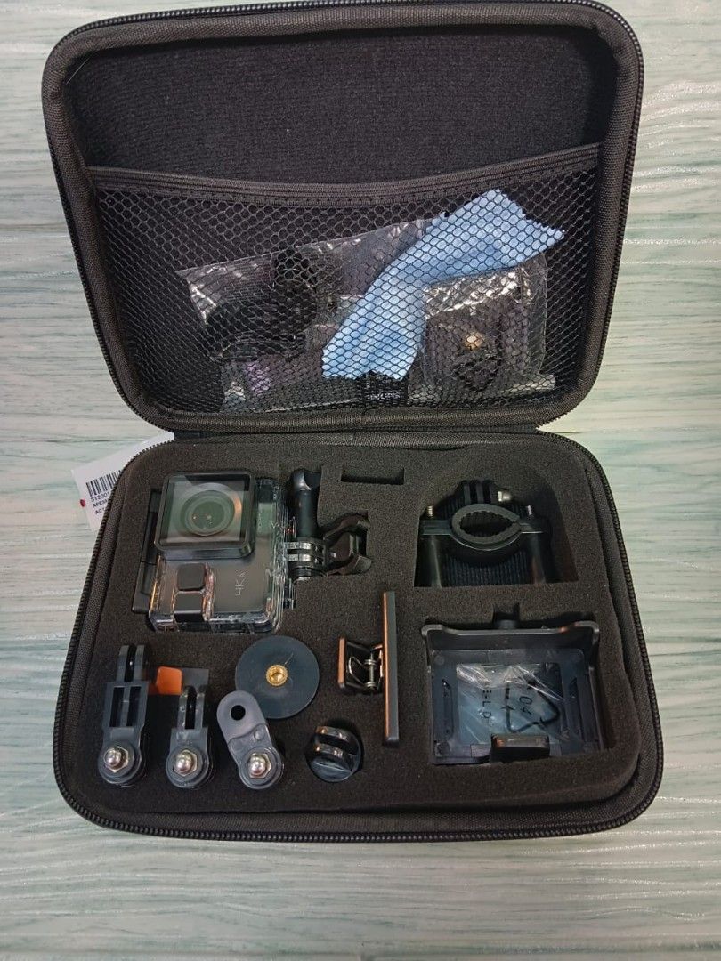 Apeman 4K Action Camera W Case Waterproof, Photography, Cameras on
