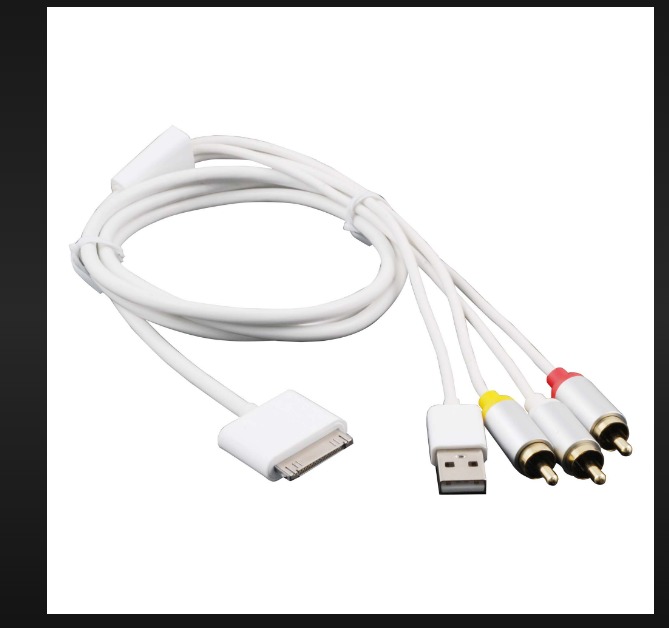 Apple Composite AV Cable, Computers & Tech, Parts & Accessories, Cables