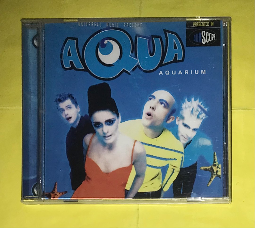 AQUA - AQUARIUM CD, Hobbies & Toys, Music & Media, CDs & DVDs on Carousell