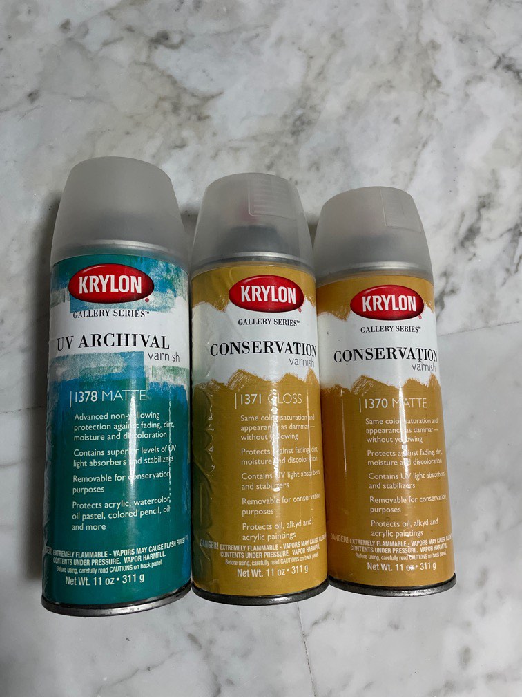 Archival varnish, Hobbies & Toys, Stationery & Craft, Craft Supplies