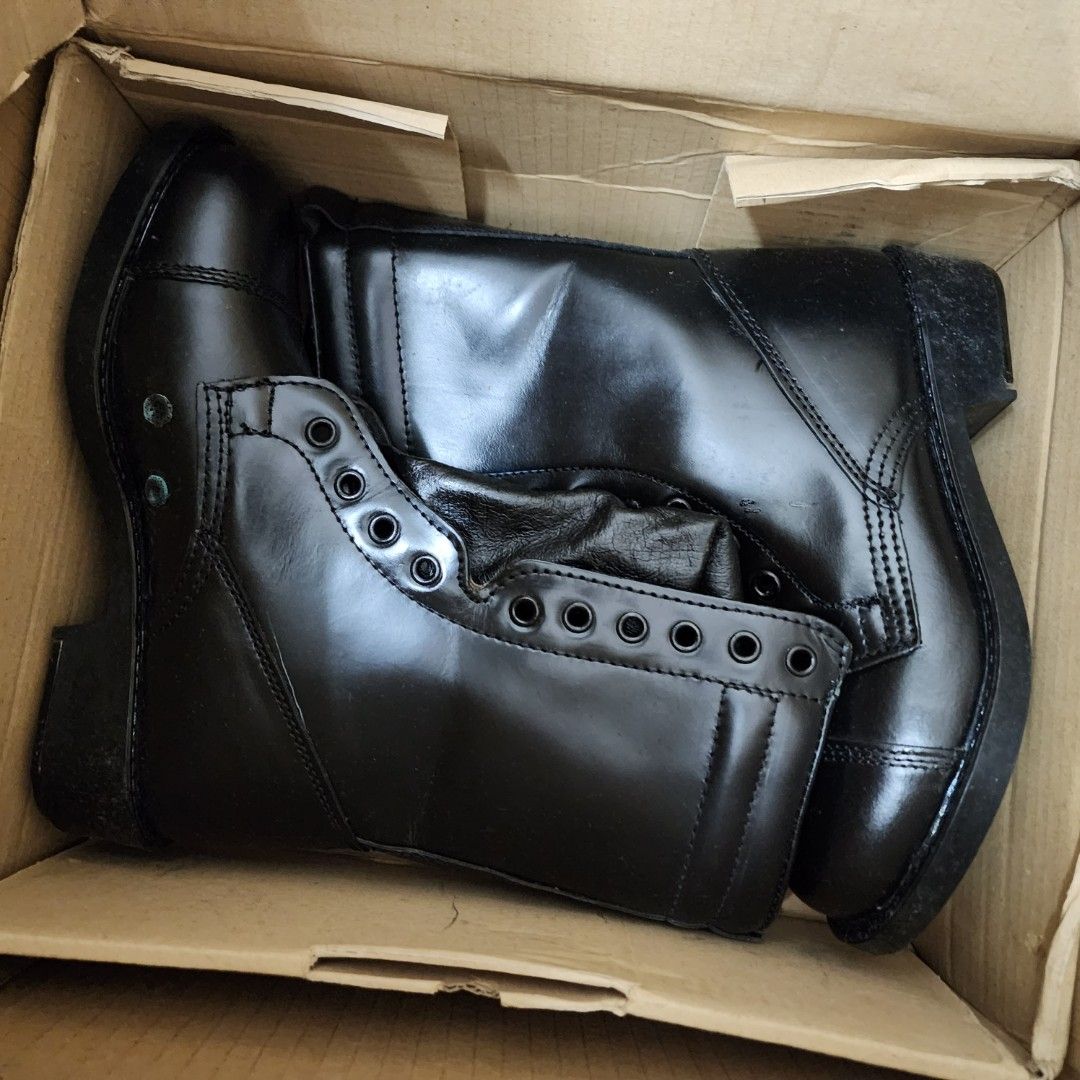 Army Drill Boot Men s Fashion Footwear Boots on Carousell