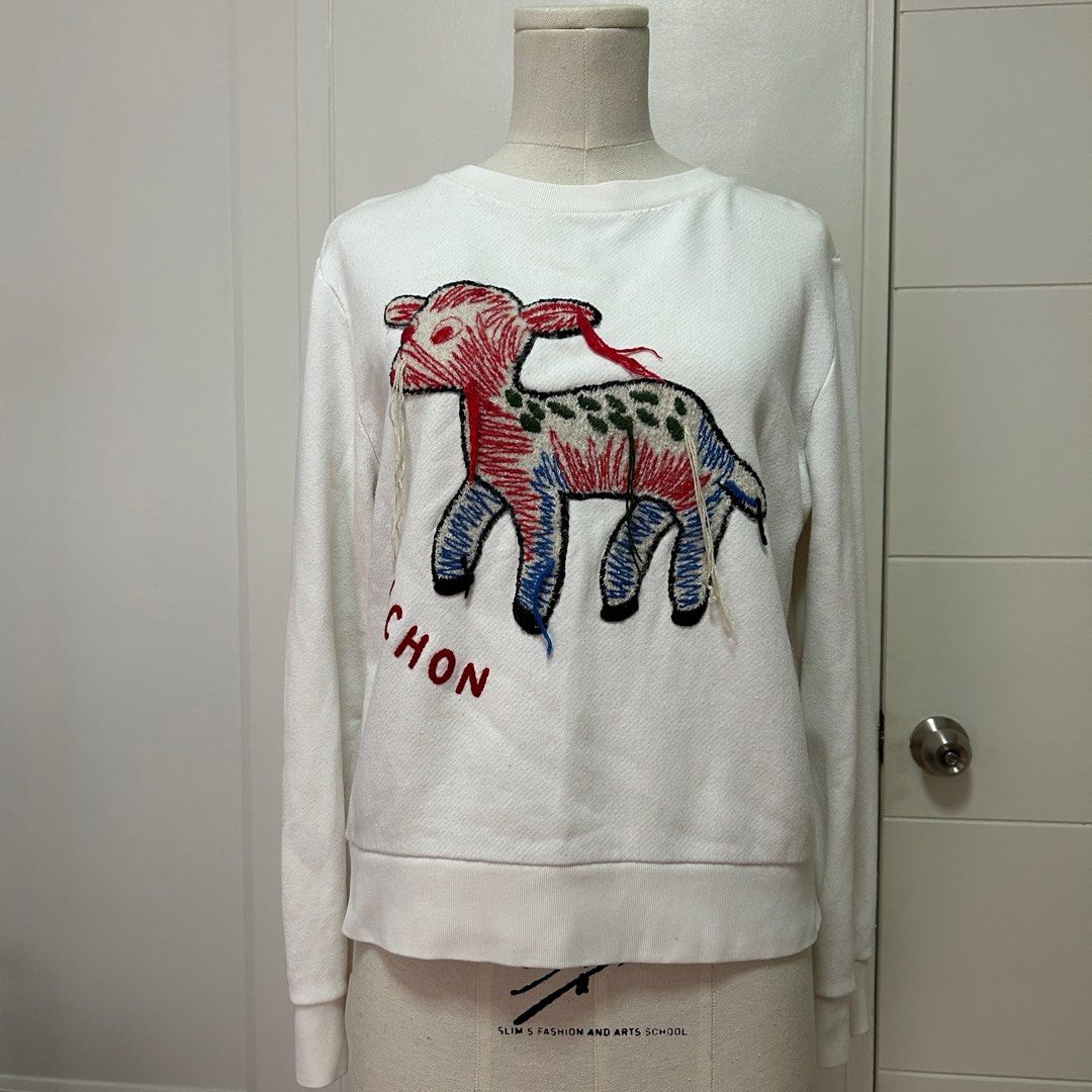 Gucci bichon sweatshirt hotsell