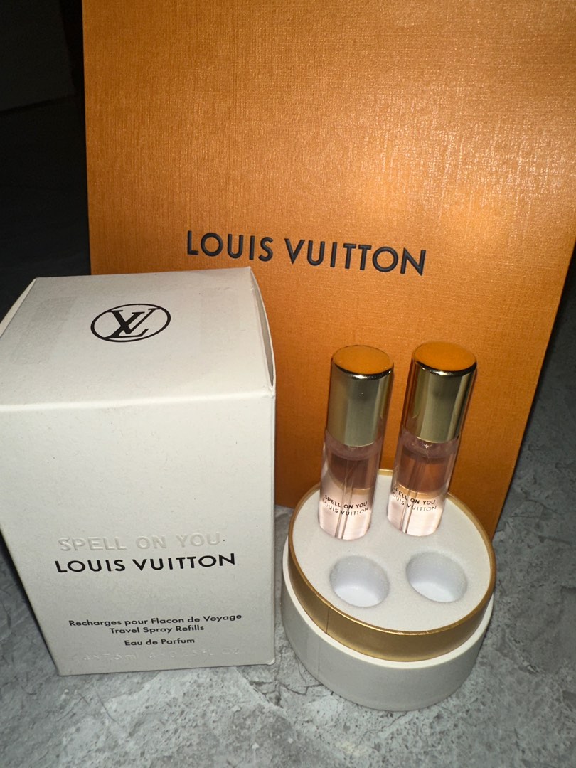 AUTHENTIC LOUIS VUITTON SPELL ON YOU TRAVEL SPRAY (7.5ML x2