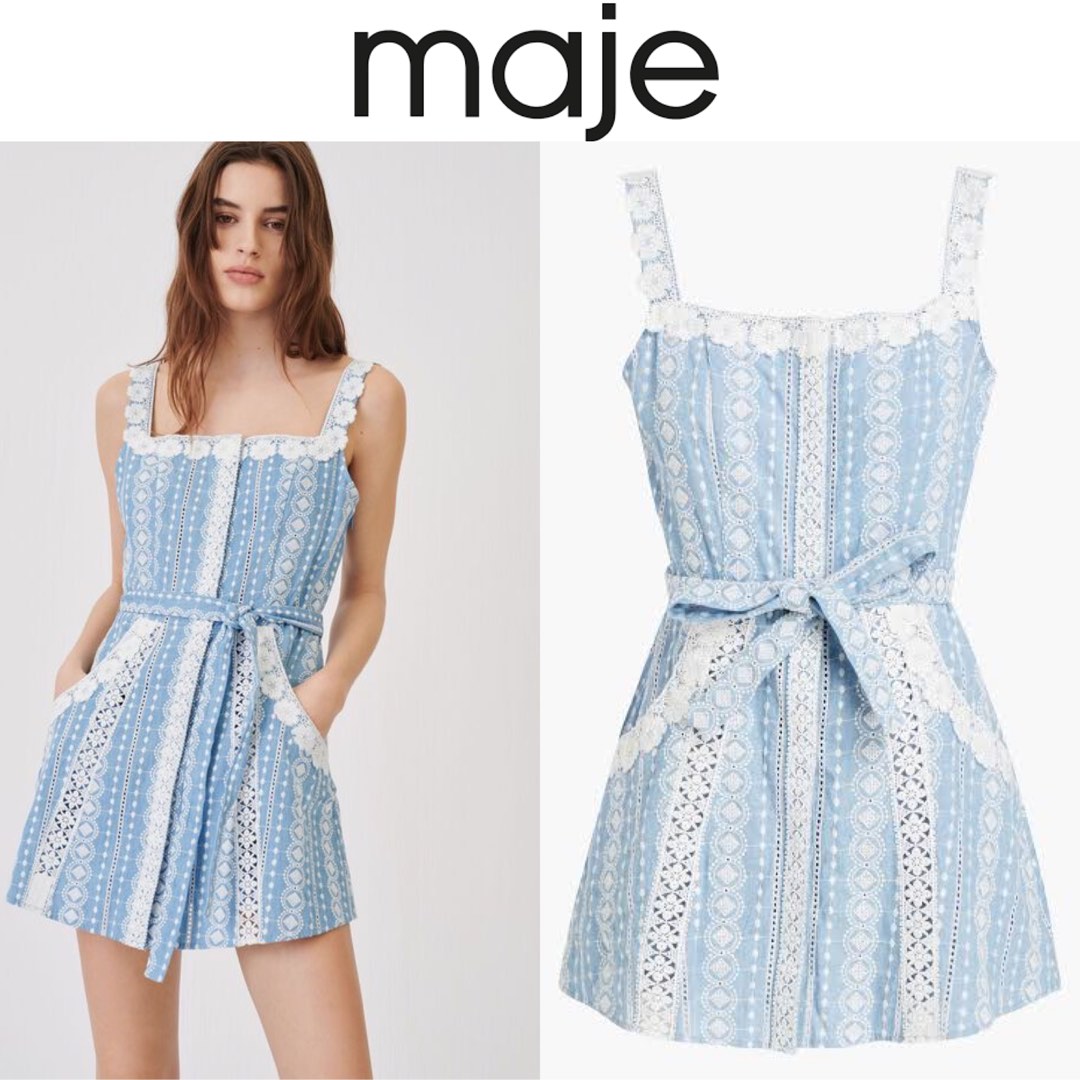 Authentic Maje Romper, Women's Fashion, Dresses & Sets, Rompers on ...
