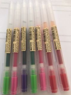Authentic Muji Colored Pen 55 each