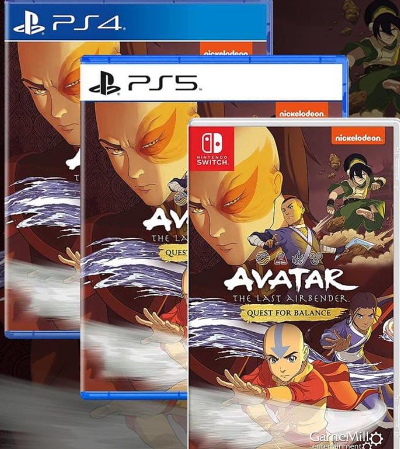 PS5 Avatar The Last Airbender - Quest for Balance