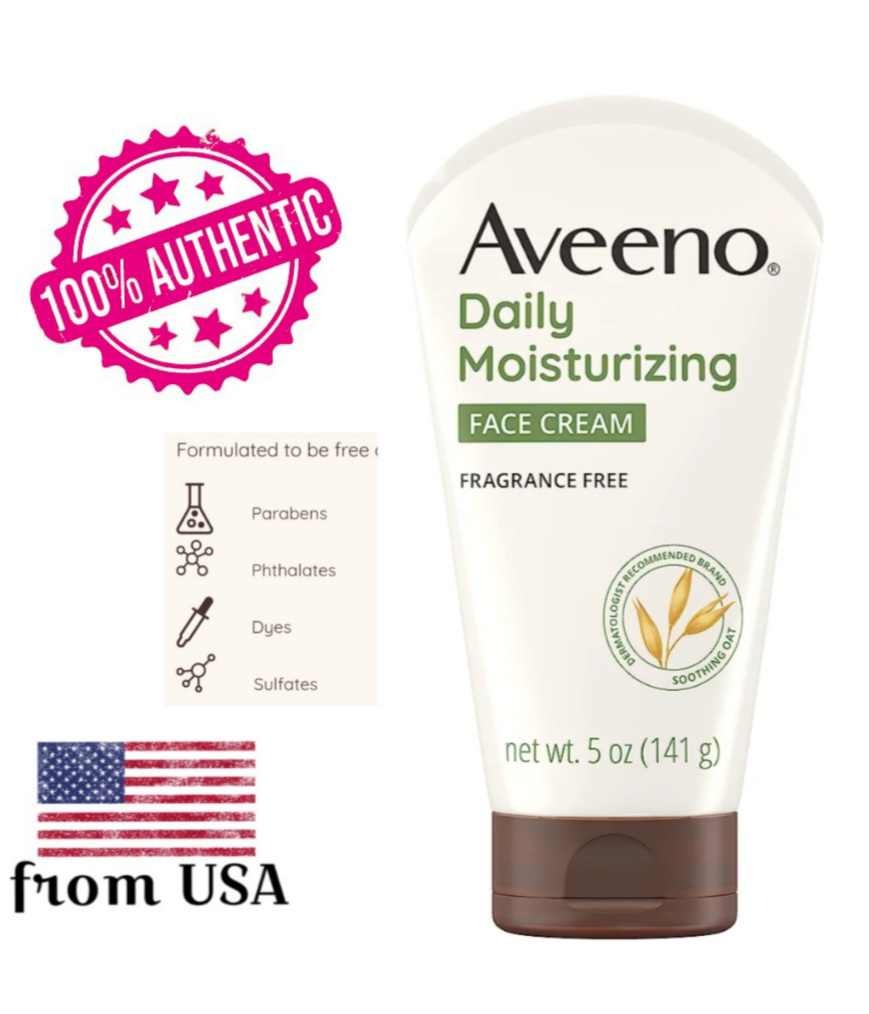 Aveeno Daily Moisturizing Face Cream 141g/5 oz., Beauty & Personal Care, Face, Face Care on