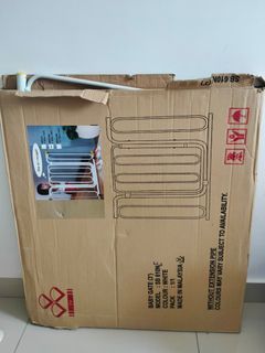 BABY GATE WHITE