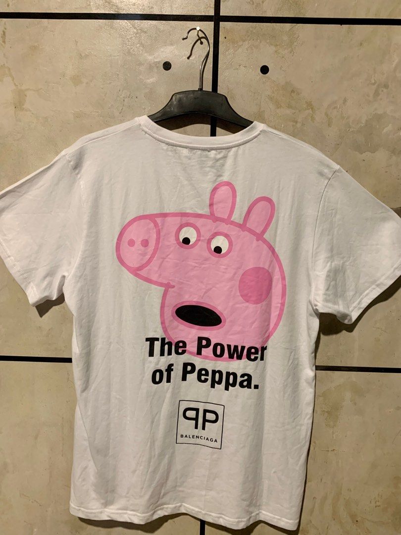 Balenciaga peppa pig t shirt top
