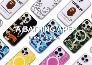 Bape Iphone 15 /  Pro / ProMax MagSafe Case