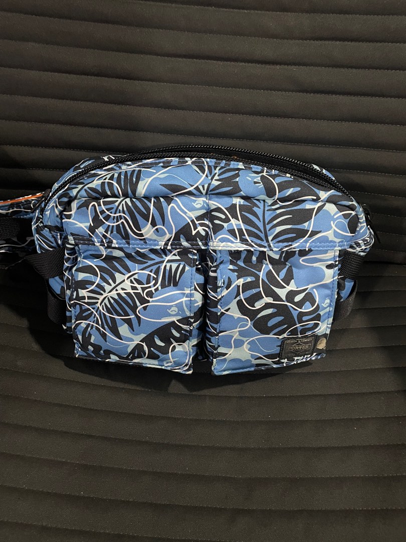 BAPE PORTER Tropical Camo Waist Bag, Men's Fashion, Bags, Sling