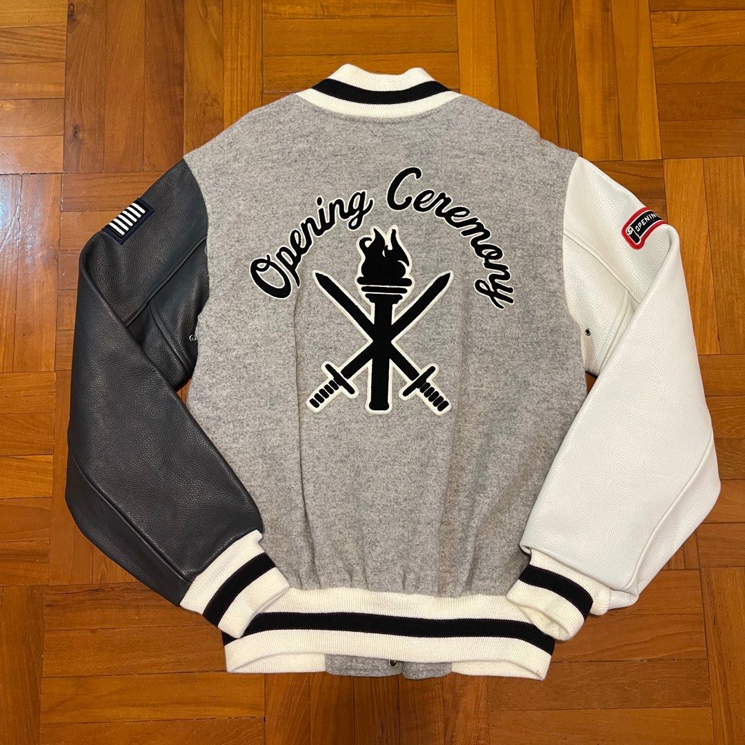 Baseball Jacket （分類：外套及戶外衣服）位於 Hong Kong。 由 monchhichi1221 提交（商品編號 1256217649，圖片 2）。簡介： Opening Ceremony Mens Size : M。