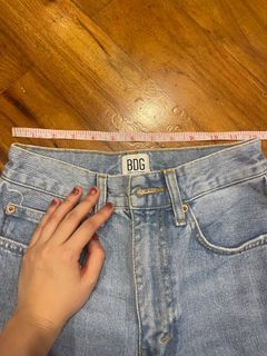 BDG (Urban Outfitters) Light Blue Denim High Waisted Mom Jeans