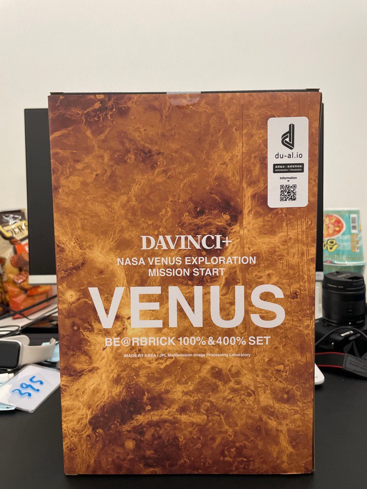 Bearbrick VENUS Be@rbrick Davinci+ NASA Venus Exploration Mission