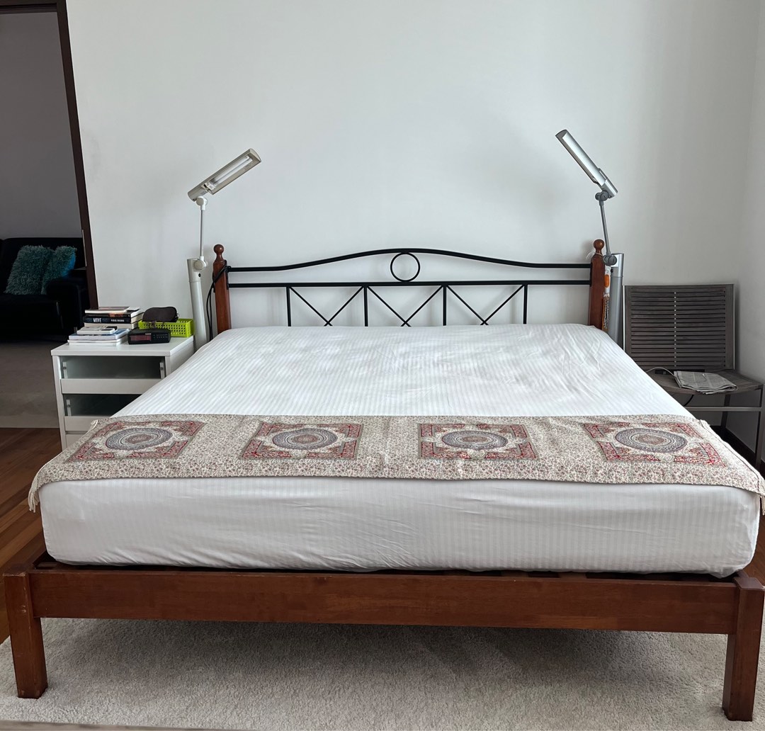 Bed frame only , Furniture & Home Living, Furniture, Bed Frames