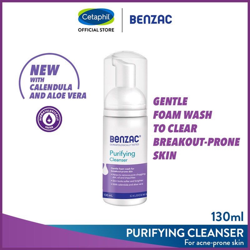 Benzac face wash cleanser acne prone, Beauty & Personal Care, Face