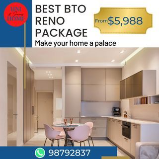 Best BTO Home Reno package $5988!