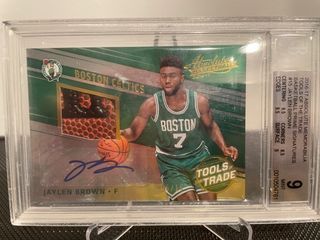BGS 9 Jaylen Brown RPA /15 2016 Panini Basketball Absolute Memorabilia