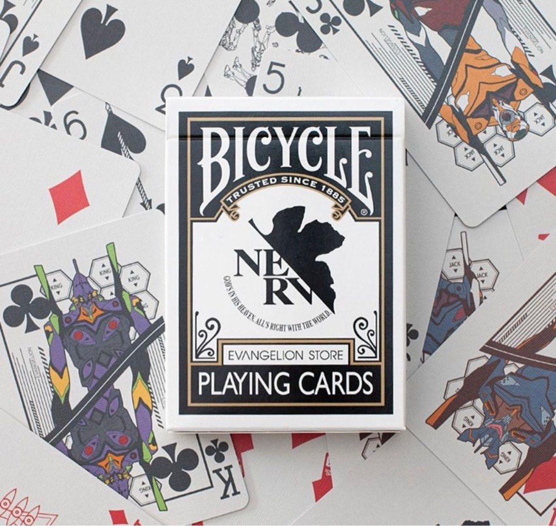 最後一副* Bicycle x Evangelion Playing Card 新世紀福音戰士特別版