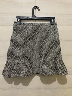 BIG SALE Korean Mini Skirt Rok span Tweed Tebal Import BKK mermaid