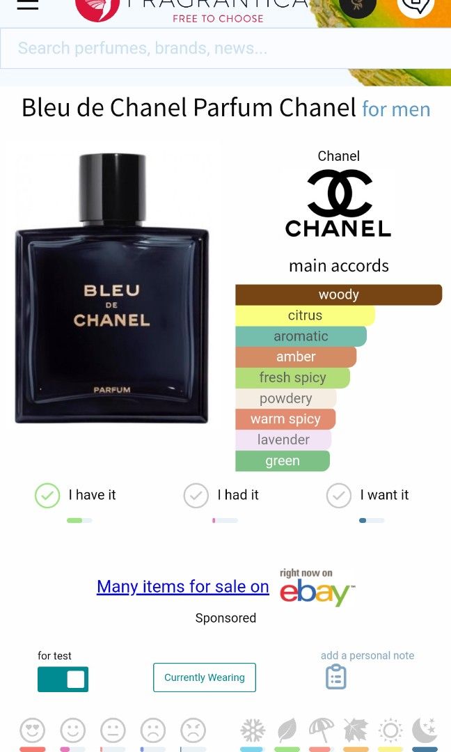 Bleu de Chanel Parfum Chanel 100ml, Beauty & Personal Care, Fragrance &  Deodorants on Carousell