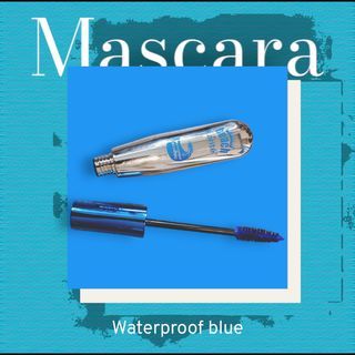 Blue mascara waterproof