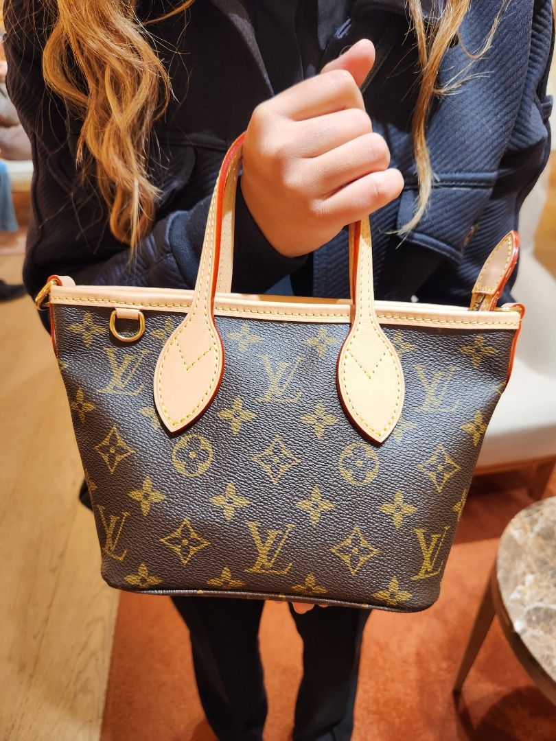 Splendid Louis Vuitton Neverfull MM tote bag in azur damier canvas