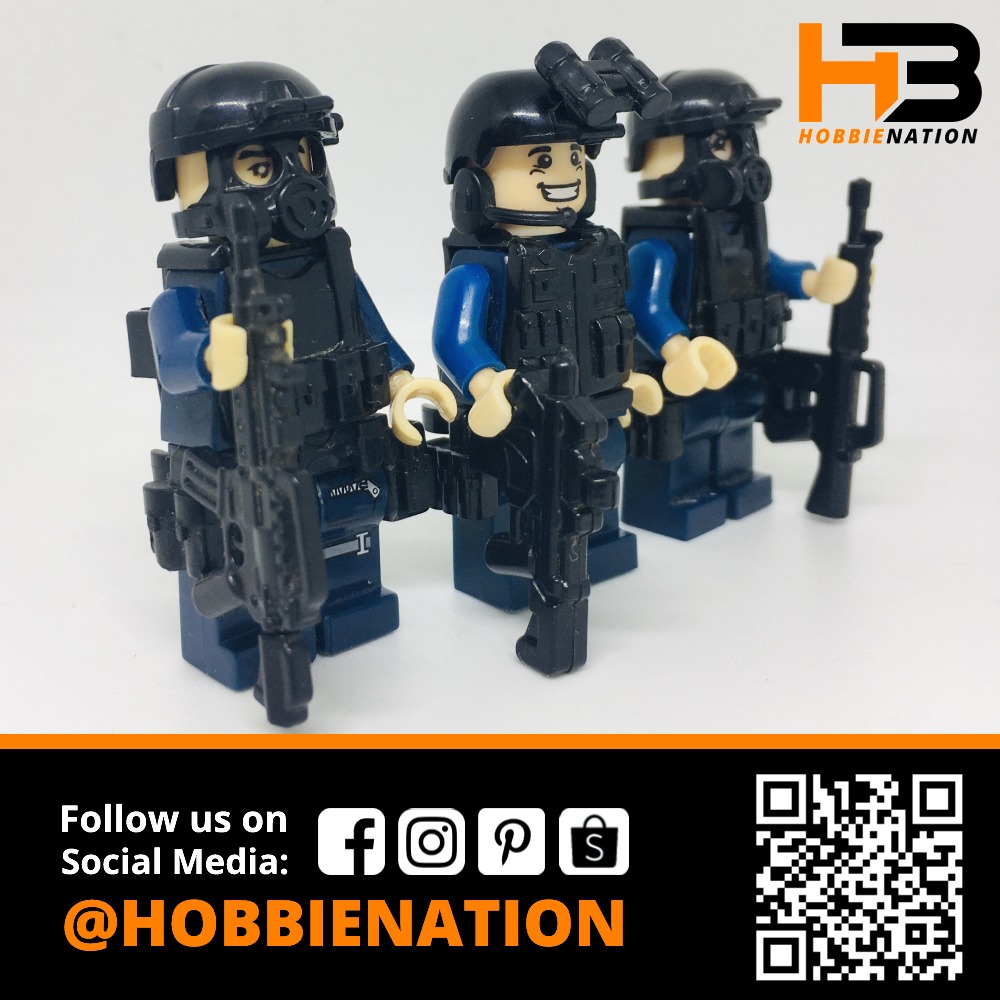 Lego discount fbi minifigures
