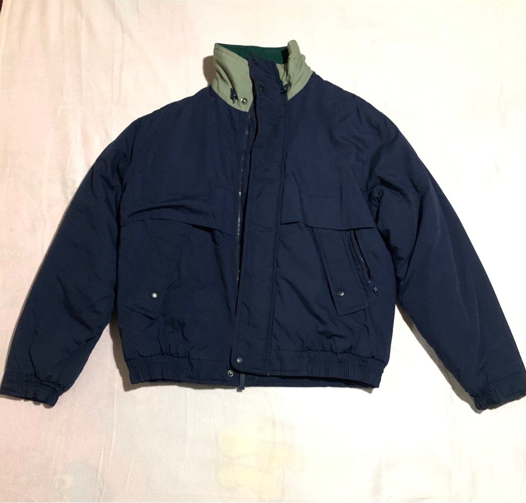 FREE SHIPPING Brand Windbreaker AUTHENTIC Vintage jacket in 4 colors Size Medium with retractable hood