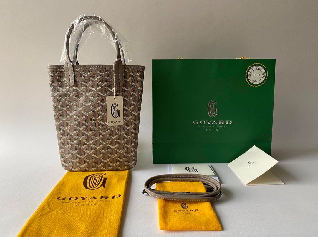 BRANDNEW GOYARD POITIERS CLAIRE VOIE KHAKI, Luxury, Bags & Wallets on  Carousell
