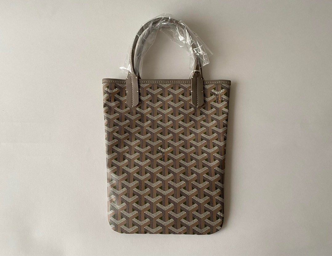 BRANDNEW GOYARD POITIERS CLAIRE VOIE KHAKI, Luxury, Bags & Wallets on  Carousell