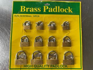 Brass Padlock