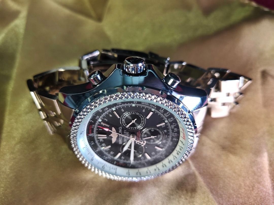 Breitling bentley stainless steel bracelet top