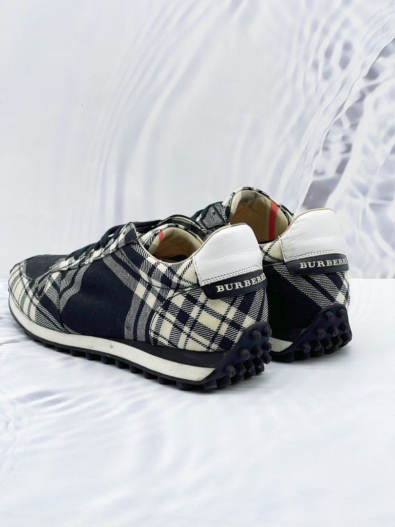 BURBERRY AMELIA TAR TARTAN TRAIL MEN S SNEAKER SIZE 42