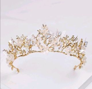 Butterfly Bridal Tiaras Crown Wedding