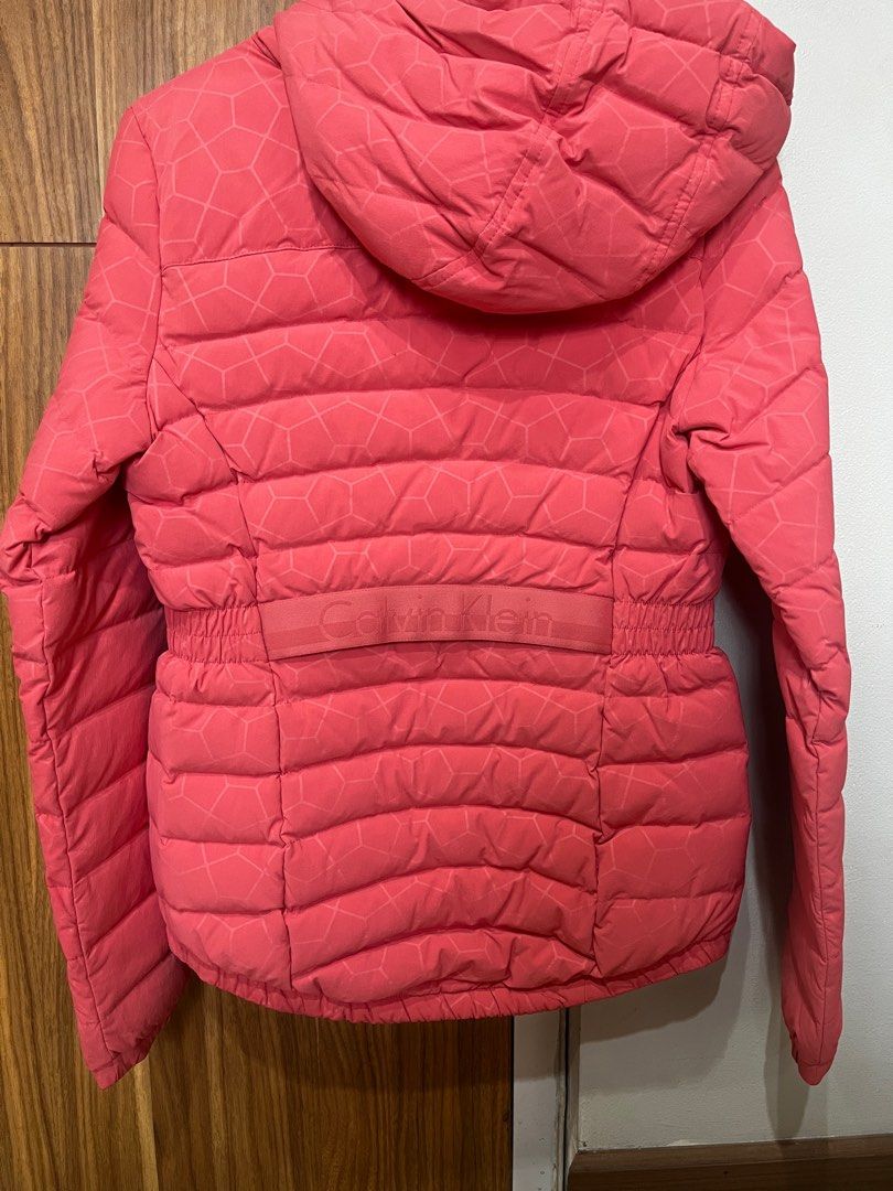 Calvin klein top pink winter coat