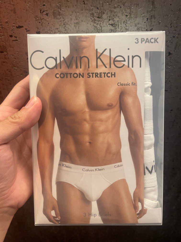 Calvin Klein Men Evolution Hip Brief - White - S, Men's Fashion, Bottoms,  New Underwear on Carousell