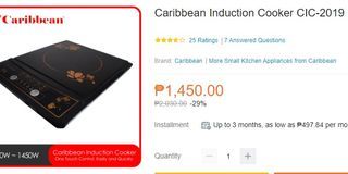 Caribbean Induction Cooker