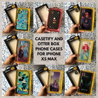 CASETIFY AND OTTERBOX IPHONE CASES FOR IPHONE XS MAX