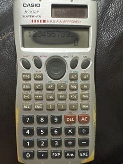 Casio calculator hkeaa 計數機