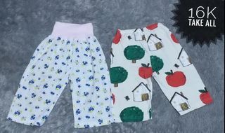 Celana floral dan impor