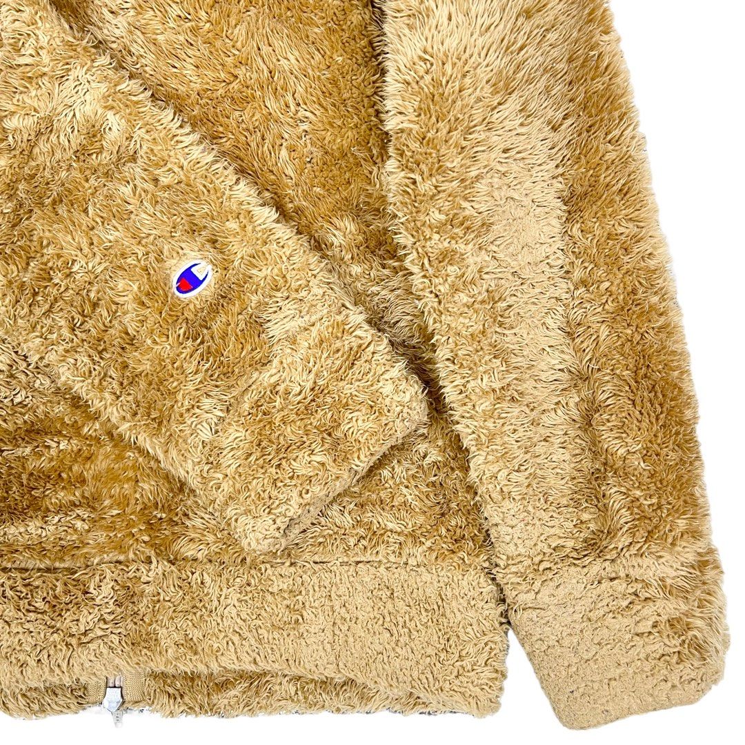 Champion store fuzzy jacket