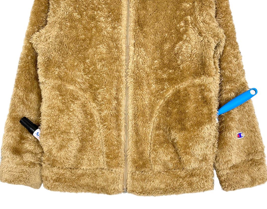 Champion fluffy jacket discount