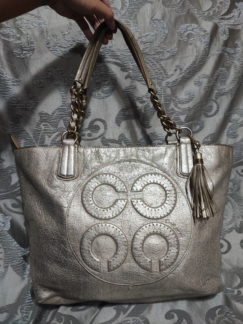 Coach large sales shoulder bag