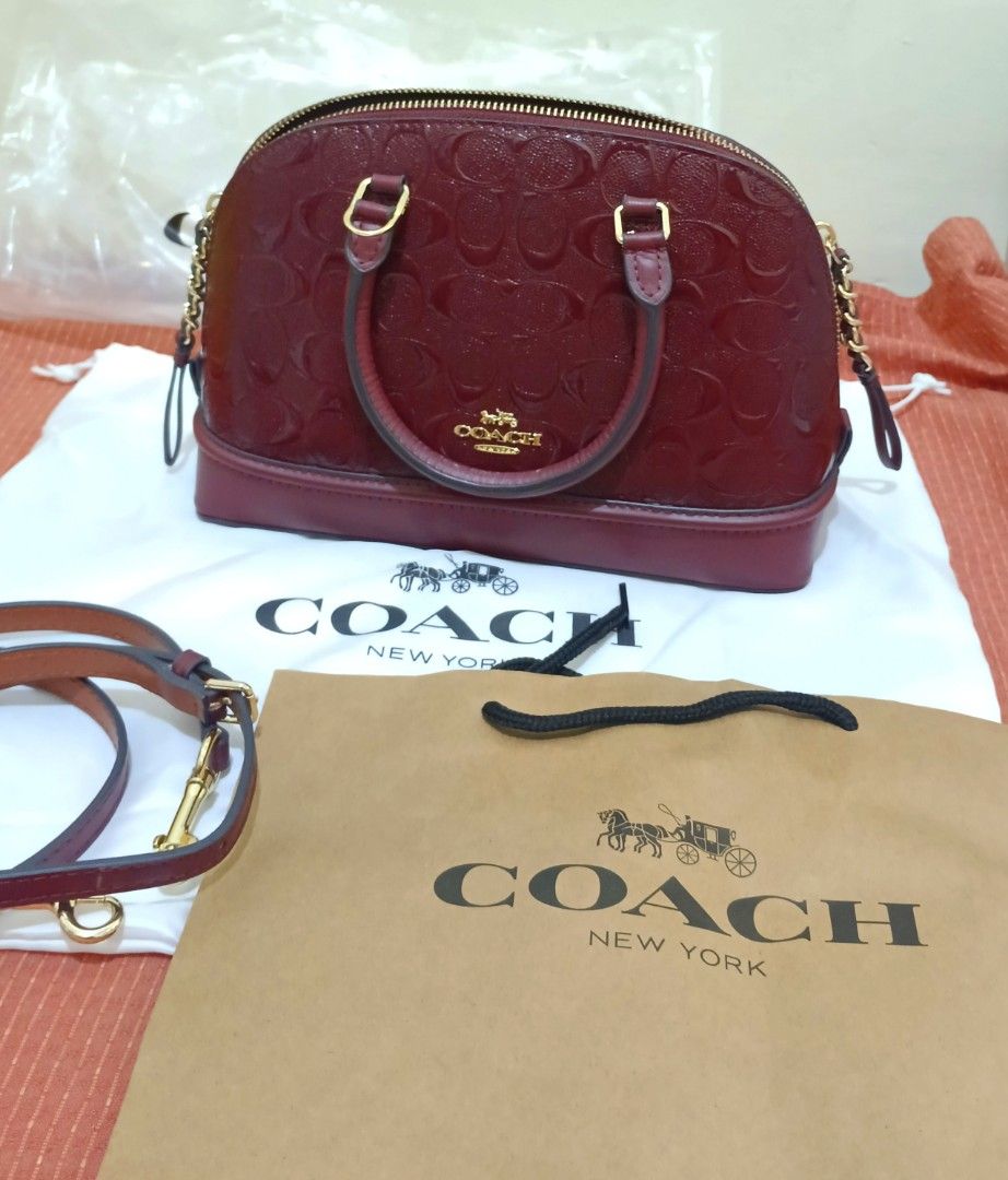 COACH ショルダーバッグ　コーチ　トート　エマ　アメリカ　本革　31466 Handbag Coach 31466 コーチ バッグ COACH ペブルレザー ミニ エマ