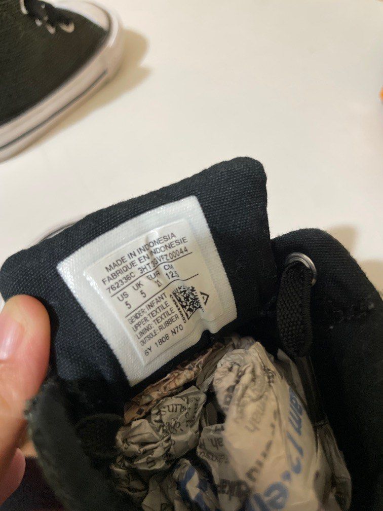 Converse baby Babies Kids Babies Kids Fashion on Carousell