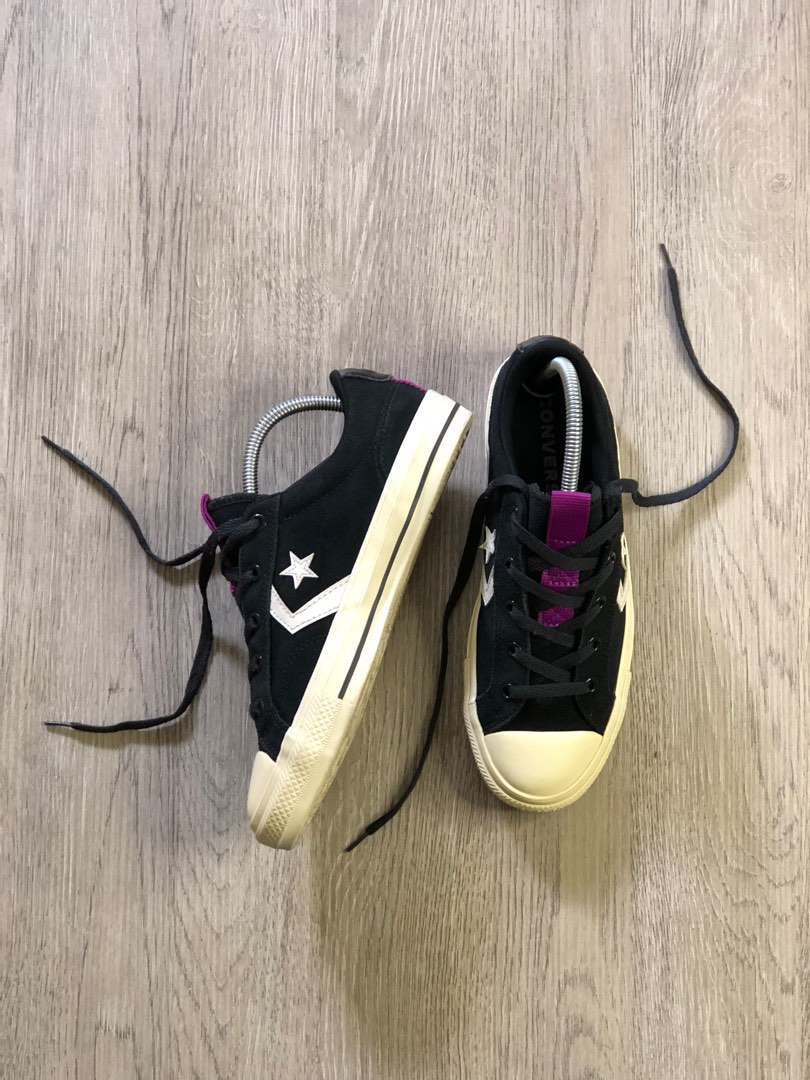 Converse Star Player OX Suede Fesyen Wanita Sepatu di Carousell