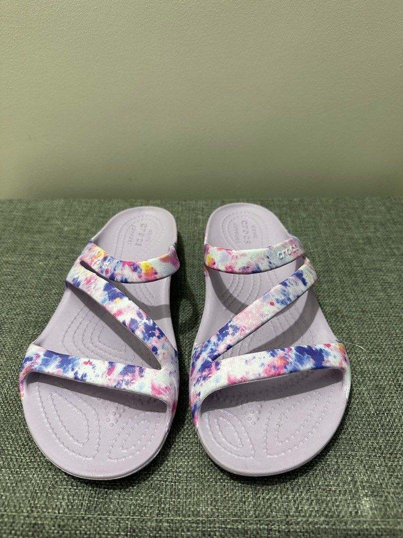 Crocs kadee multi color sandals women s fashion footwear sandals on